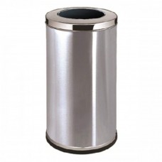 Stainless Steel Round Waste Bin - C/W Open Top RAB-013/SS
